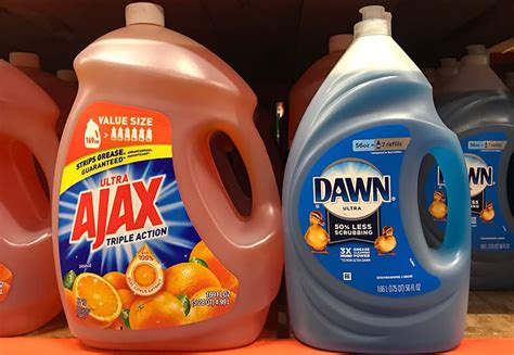 Among the least expensive dish detergents were Kirkland Signature from Costco and <b>Ajax</b> at just six cents an ounce. . Dawn vs ajax reddit